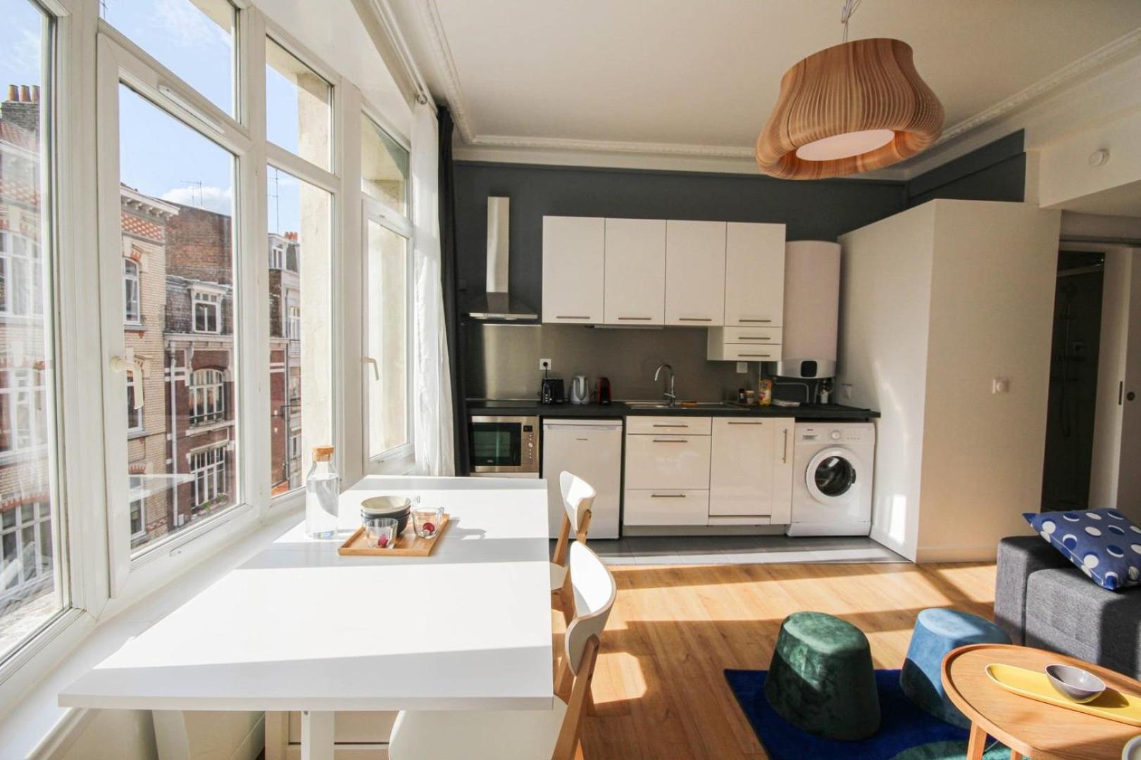 Fully-Equipped Apartment In City Center + Parking Lille Exterior photo