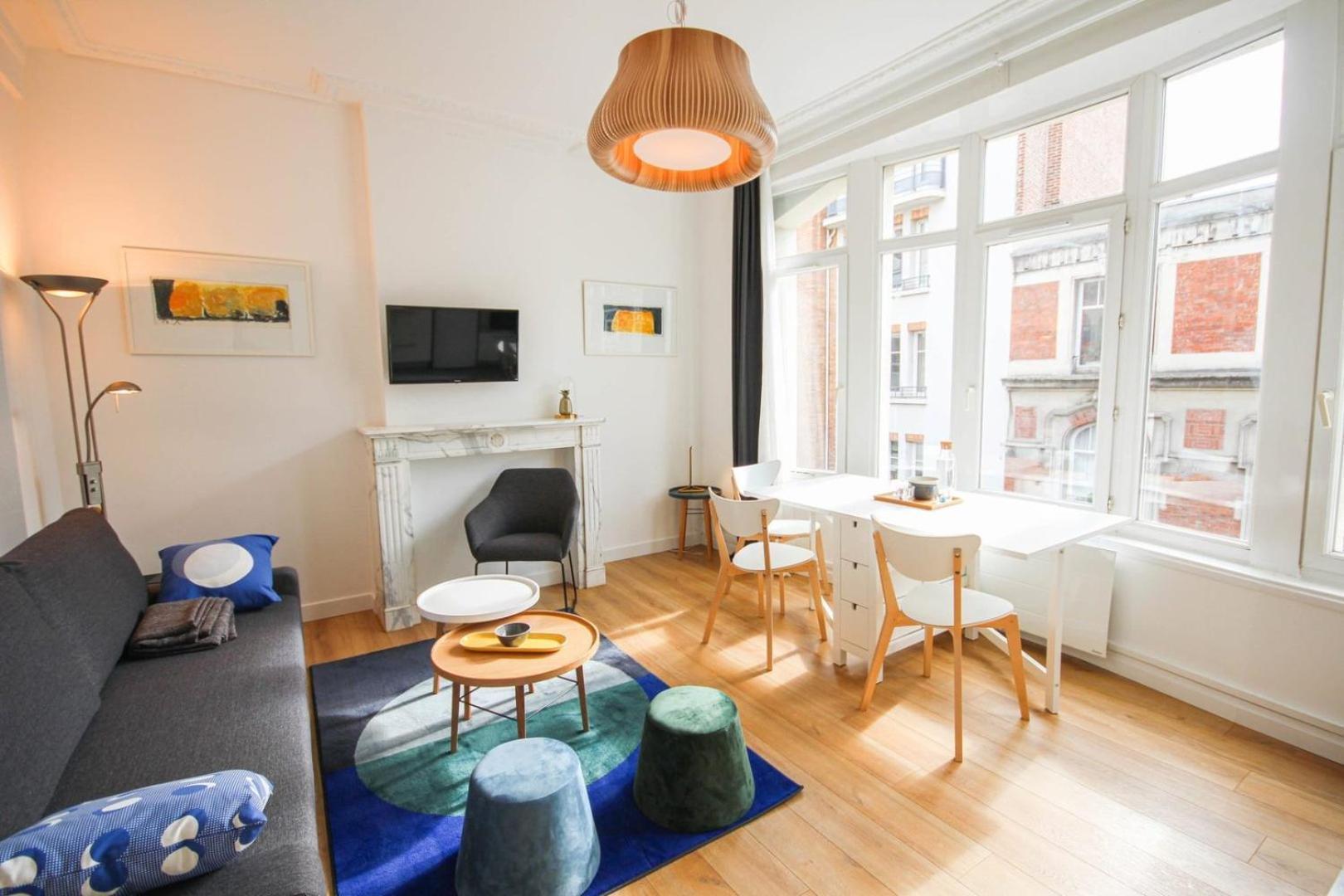 Fully-Equipped Apartment In City Center + Parking Lille Exterior photo