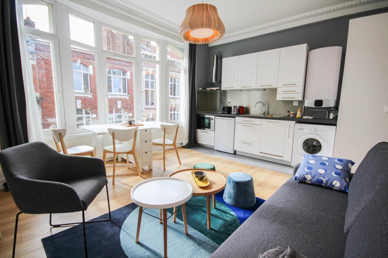 Fully-Equipped Apartment In City Center + Parking Lille Exterior photo